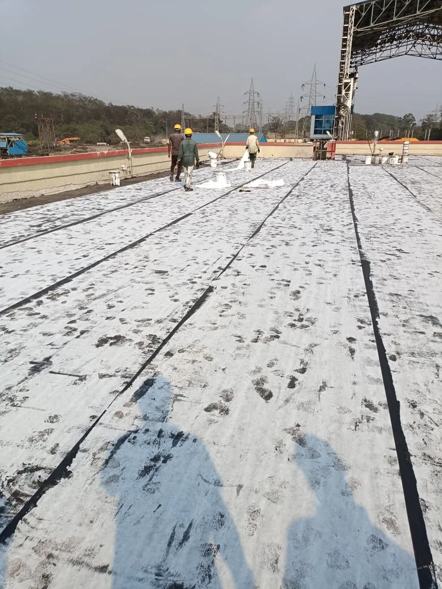 Waterproofing surface work